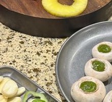 Pork Belly with Wild Garlic Leaves