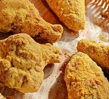 Cheese Snowflake Fried Chicken