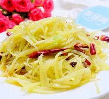 Sour Spicy Potato Strips