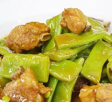 Stewed Pork Ribs with Green Beans