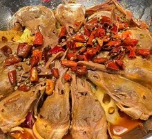 Signature Spicy Duck Head Hot Pot