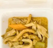 Stir-fried Chicken Strips with Mushrooms