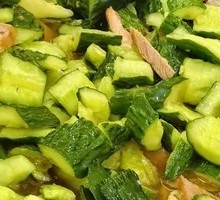 Cucumber Stir-Fried with Pork
