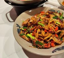 Smoked Bamboo Shoots with Preserved Pork