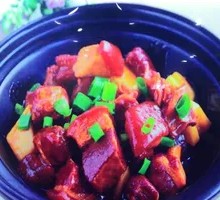 Braised Beef Rice with Potato and Rice