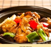 Braised Chicken Rice with Tofu Skin