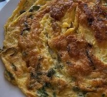 Pan-fried Egg with Greens