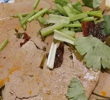 Cold-mixed lamb liver