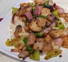 Spicy Pork Stir-fry Rice Bowl