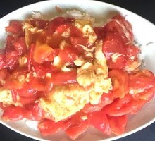 Tomato and Egg Rice