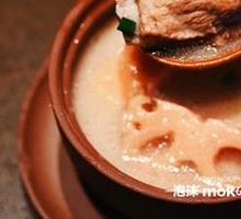 Lotus Root and Pork Bone Soup from Honghu
