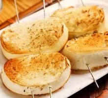 Grilled Steamed Bun Slices