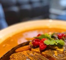 Fish Head with Flatbread