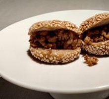 Minced Pork Sesame Flatbread