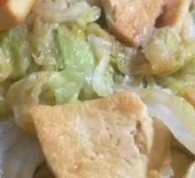 Braised Chinese Cabbage with Tofu