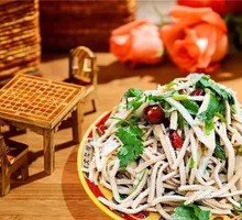 Cold Tofu Noodles Salad