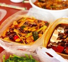 Spicy Sichuan Blood Duck Hot Pot