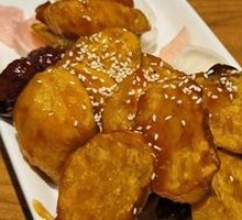 Candied Red Dates with Sweet Potato