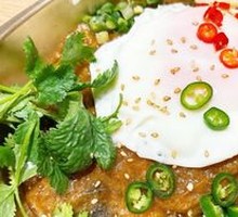 Potato and Eggplant Paste Rice