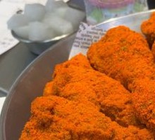 Spicy Cheese Fried Chicken Wings