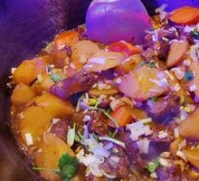 Tendon and Brain Hot Pot