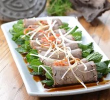 Mint Beef Rolls