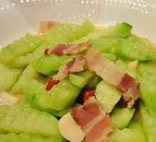 Dried Meat Stewed with White Jade Melon