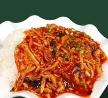 Fish-Flavored Shredded Pork Rice Bowl