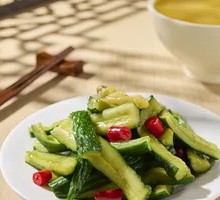 Sour Spicy Cucumber Strips