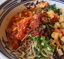 Oil-Poured Noodles