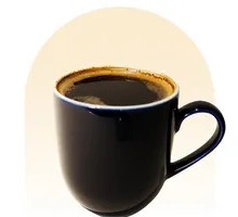 Black Goji Orange Peel Latte