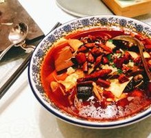 Spicy Chongqing Blood Duck Hot Pot