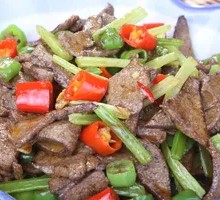 Stir-Fried Pork Liver with Rice