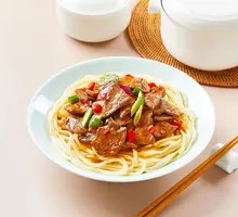 Stir-fried Pig Liver Noodles