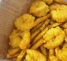 Fried Shrimp and Fries