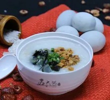 Century Egg and Pork Porridge