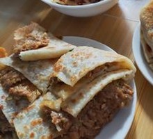 Pork and scallion dumplings