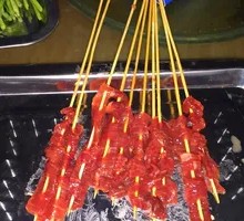 Spicy Fried Beef Skewers