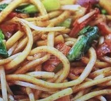 Ham and Egg Fried Noodles