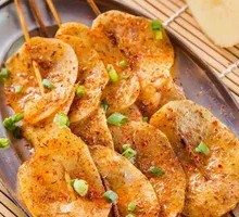 Roasted Potato Slices