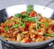 Spicy Frog Legs in Dry Pot
