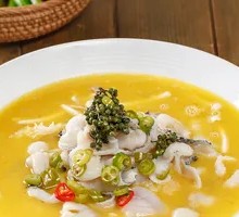 Golden Soup Tofu Fish