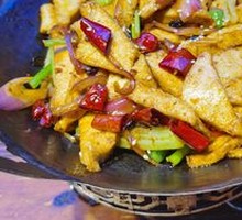 Spicy Pot-Braised Tofu with Leaves