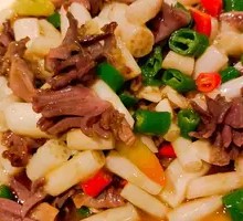 Lotus Root Sprout Stir-fried Duck Gizzard