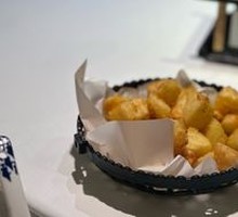 Crispy Potato with Rice Crackers