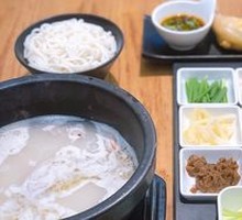 Chicken Soup Crossing Rice Noodles