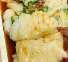 Barbecued Pork Rice Noodle Roll