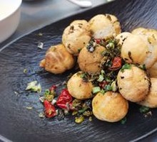 Sour Cabbage Stir-Fried Glutinous Rice Balls