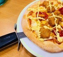 Chicken Nuggets Corn Pizza