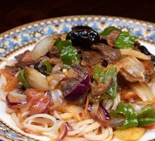 Fried Meat Noodles